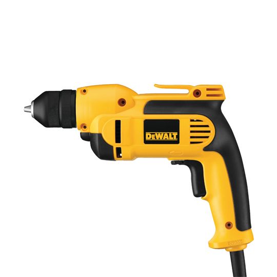 DeWalt 3/8" (10mm) 8 Amp VSR Pistol Grip Drill with Keyless Chuck