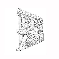 Ply Gem Double 5" Dutchlap Steel Siding - Woodgrain