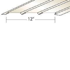 Quality Aluminum Products Triple Four Solid V-Panel Aluminum Soffit