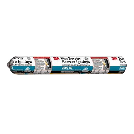 3M Fire Barrier Water Tight Sealant 3000WT - 20 Oz. Sausage Grey with Dark Flecks