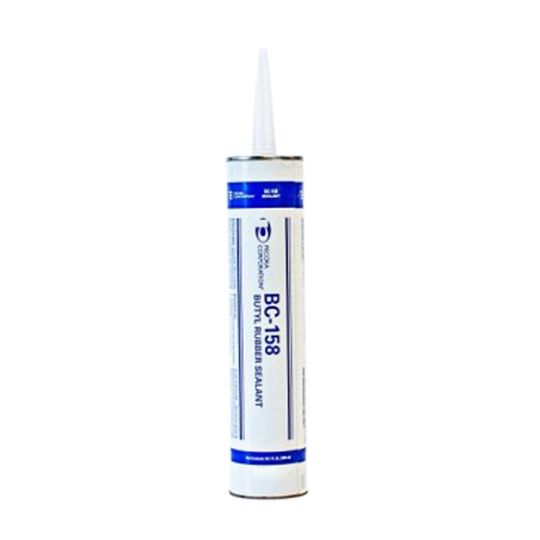 Pecora BC-158 One-Part Butyl Rubber Sealant - 10.1 Oz. Cartridge Black