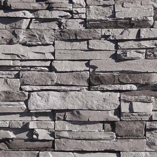 Eldorado Stone Stacked Stone Flat Stone - 100 Sq. Ft. Box Dry Creek