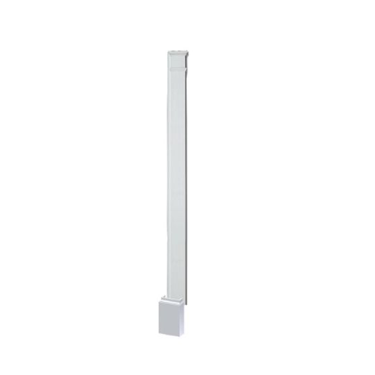 Fypon Molded Millwork 9" x 108" Plain Pilaster with Detached Plinth