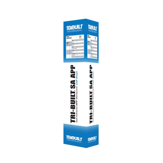 TRI-BUILT SA APP Cap Sheet 1 SQ. Roll Weathered Wood