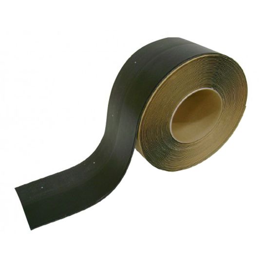 TRI-BUILT 6" x 100' Millennium EPDM Reinforced Perimeter Strip Black