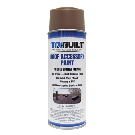 TRI-BUILT Roof Accessory Paint 12 Oz. Aerosol Can Terra Cotta