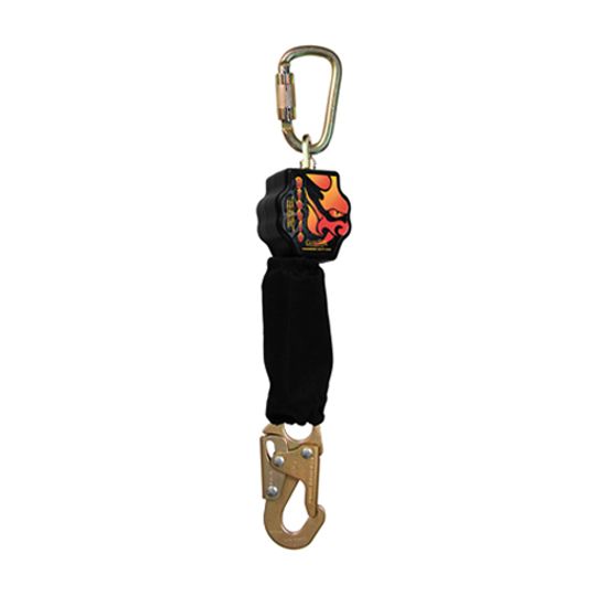 Guardian Fall Protection Diablo Web Self-Retracting Lifeline (SRL) with Steel Snap Hook