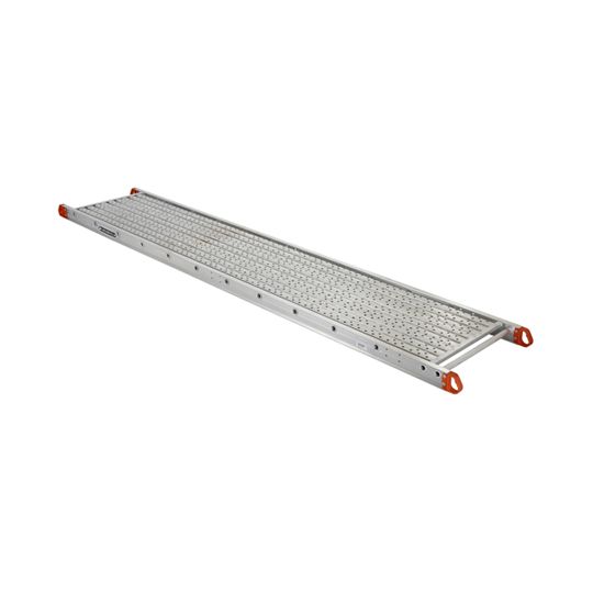 Louisville Ladder 12' x 14" Aluminum Scaffold Plank & Stage Platform - 500 Lb. Load Capacity