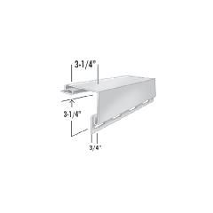 Exterior Portfolio 3-1/4" Natural Smooth Outside Corner Post