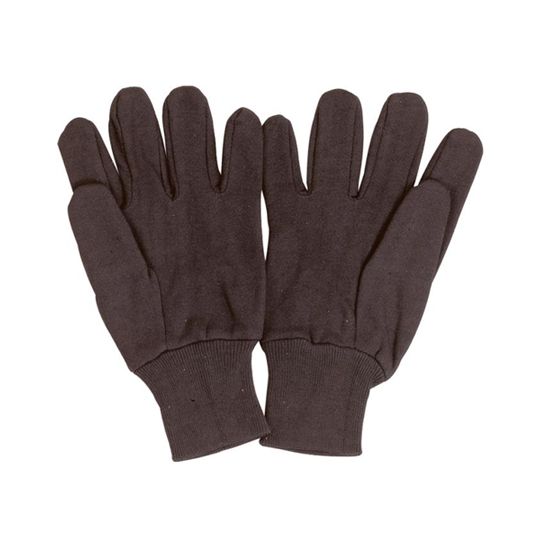 Diamondback Jersey Work Gloves - One Size Fits All Brown