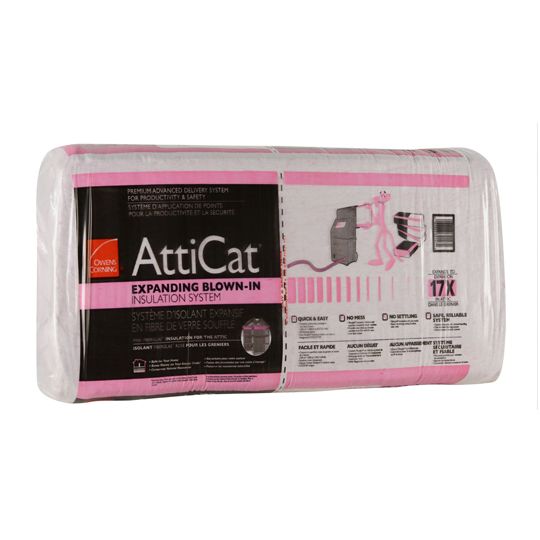 Owens Corning AttiCat&reg; Expanding Blow-In Fiberglass Insulation