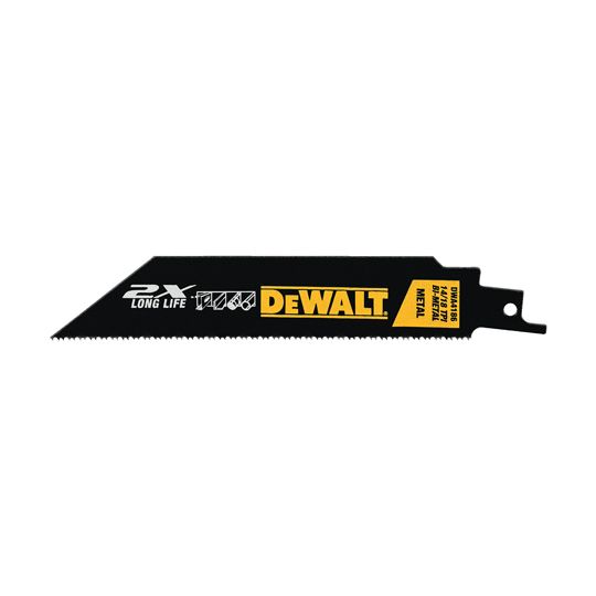 DeWalt 12" 14/18 TPI 2X Long Life Metal Cutting Reciprocating Saw Blades - Pack of 5