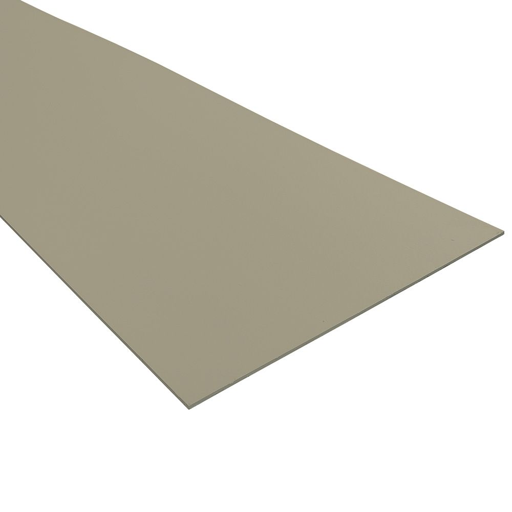 James Hardie 1/4" 12" x 12' Hardie Soffit Non-Vented Smooth Panel for HardieZone 5 Autumn Tan