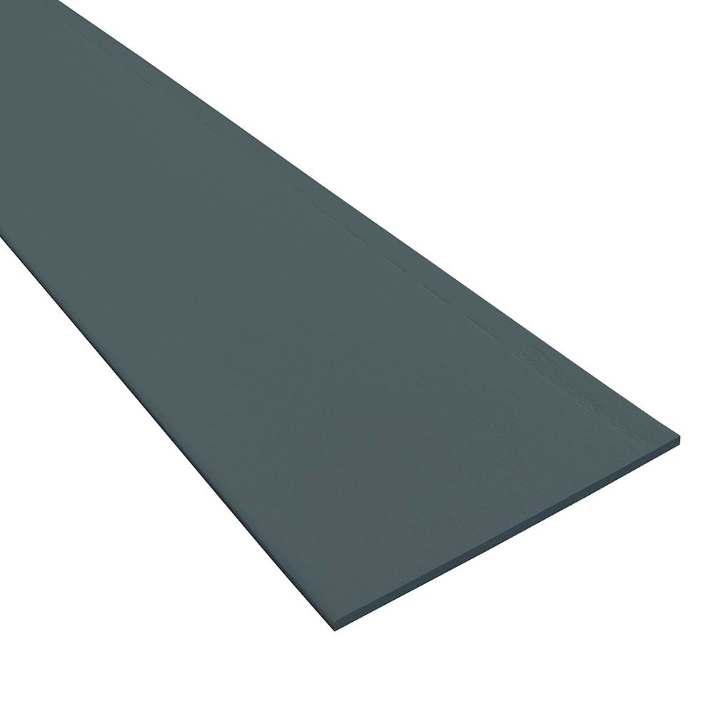 James Hardie 5/16" 8-1/4" x 12' Hardie Plank Smooth Lap Siding for HardieZone 10 Grey Slate