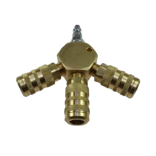 Jugenheimer Industrial Supplies 3-Way Splitter Manifold