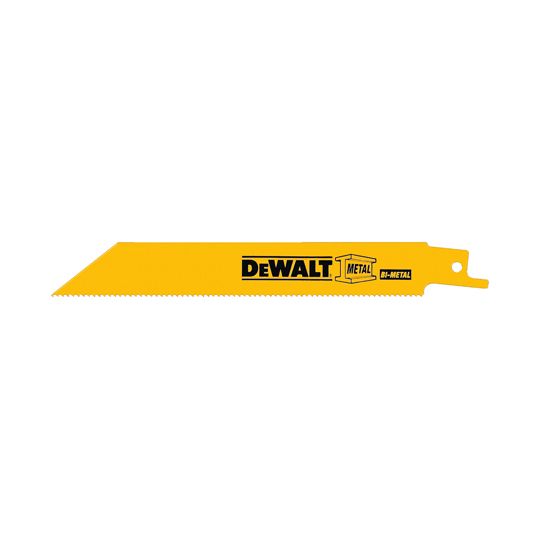 DeWalt 6" 14 TPI Straight Metal Cutting Reciprocating Saw Blade - Sold Individually