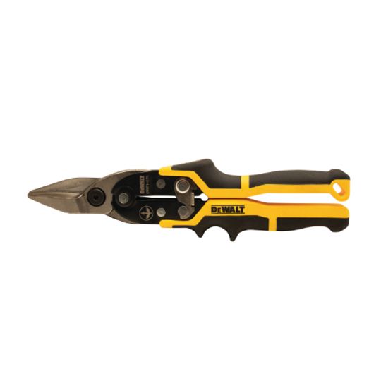 DeWalt Straight Cut Ergo Aviation Snips Yellow/Black