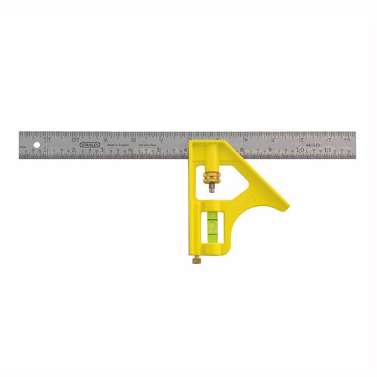 Stanley Bostitch 12" Combination Square Yellow