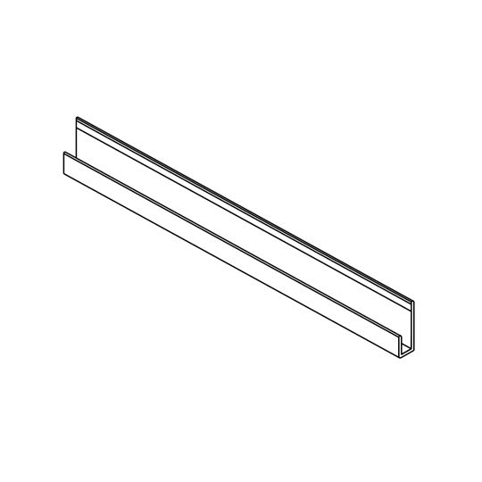 Klauer Manufacturing Company 1-1/8" x 12'6" Classic Steel J-Channel Moccasin