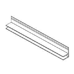 Klauer Manufacturing Company 12' Classic Aluminum F-Channel/Soffit...