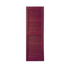 Girardin Moulding Straight Top Louver Style Shutters