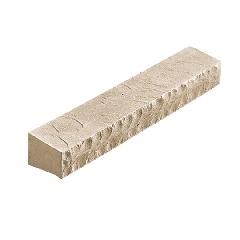 Eldorado Stone 19-3/4" x 3" x 2" x 2-1/2" Chiseled Straight Wainscot Sill