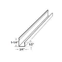 Ply Gem 3/4" x 12' Steel J-Channel