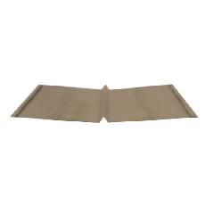 Verde Industries 26 Gauge x 24" 1-Rib Metal Valley Flashing with Hem