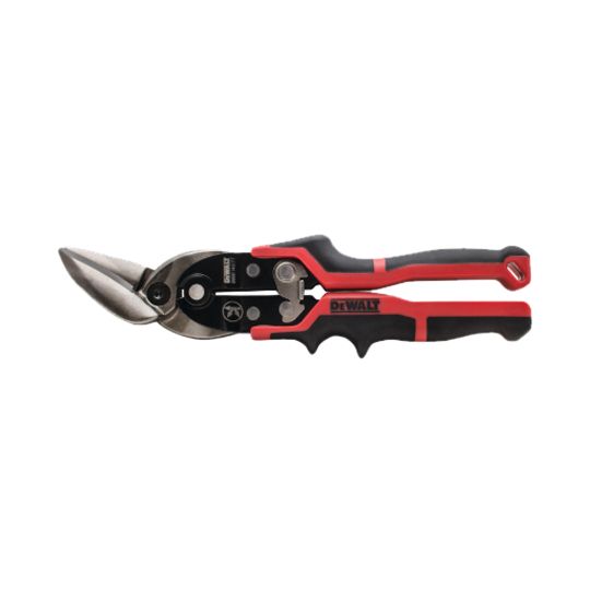 DeWalt Offset Left Cut Aviation Snips Red/Black