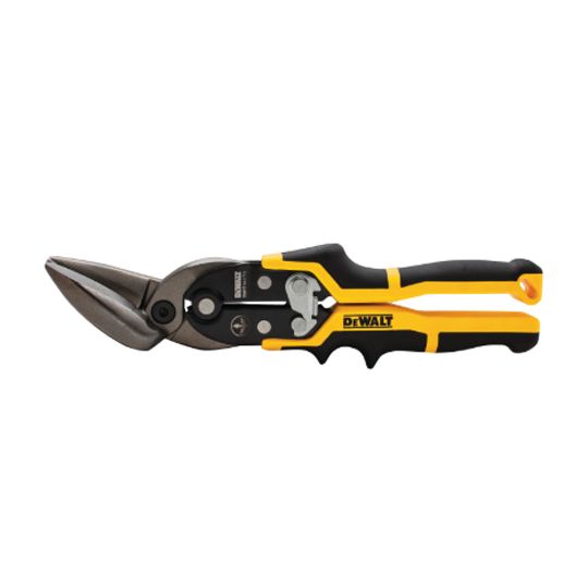 DeWalt Offset Center Cut Aviation Snips Yellow/Black