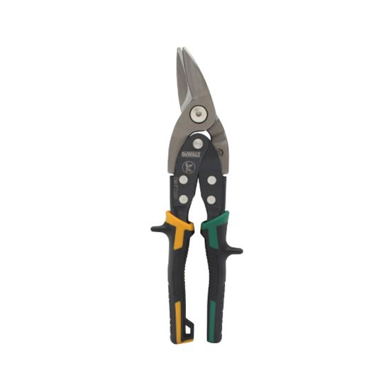 DeWalt Right Cut Ergo Aviation Snips Green/Black