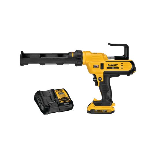 DeWalt 20V MAX Cordless 10 Oz./300 mL Adhesive Gun Kit