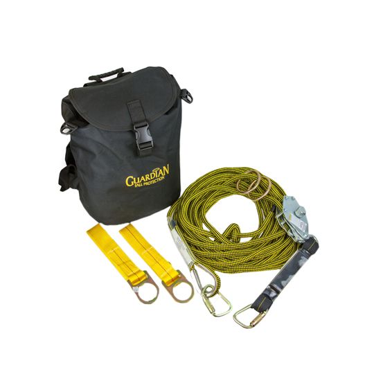 Guardian Fall Protection 100' Kernmantle Horizontal Lifeline