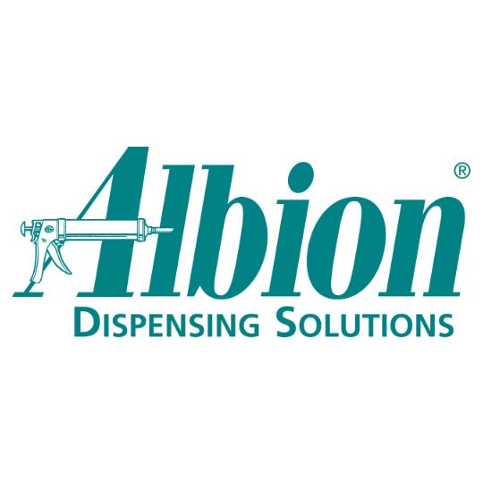 Albion Dispensing Solutions 1/10 Gallon Special Deluxe Manual Cartridge Gun with Black Epoxy Powder Coated Metal Carriage