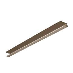 Quality Edge 3/8" x 10' Porch J-Channel