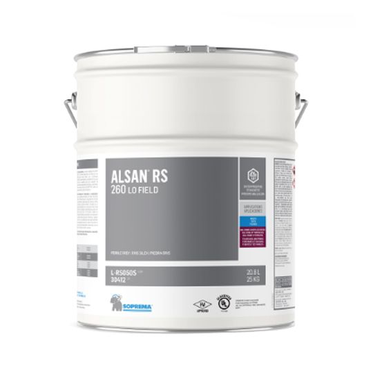 Soprema ALSAN&reg; RS 260 LO Field - Winter Grade 25 kg Pail Pebble Grey