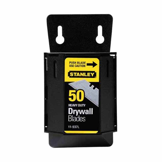 Stanley Bostitch Drywall Utility Blades with Dispenser - Pack of 50