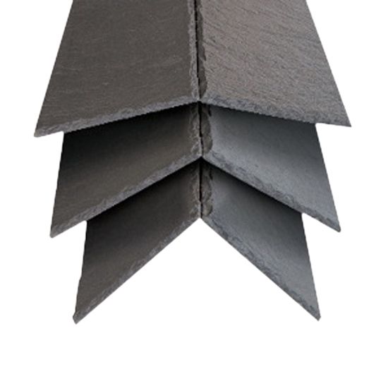 Ply Gem 12" Engineered Slate Hip & Ridge Pewter