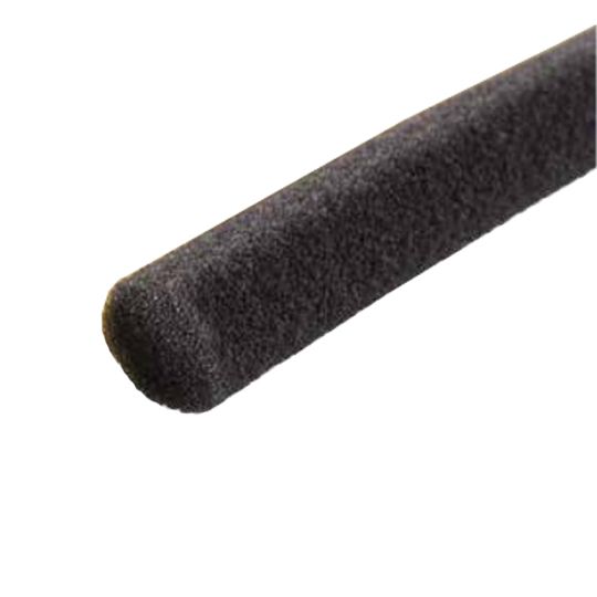 Nomaco 1-1/8" x 600' Open-Cell Polyethylene Backer Rod Sleeve Black