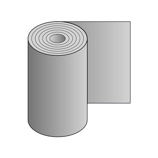 Alside 24" x 50' Aluminum Poly Trim Coil with Smooth Finish Charcoal Smoke