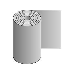 Alside 24" x 50' Aluminum Poly Trim Coil with Smooth Finish