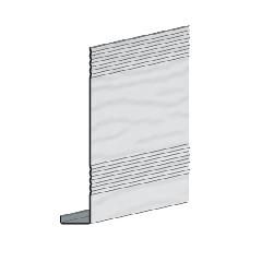 Edco Products 6" EnduraGrain Steel Fascia - ENTEX Finish