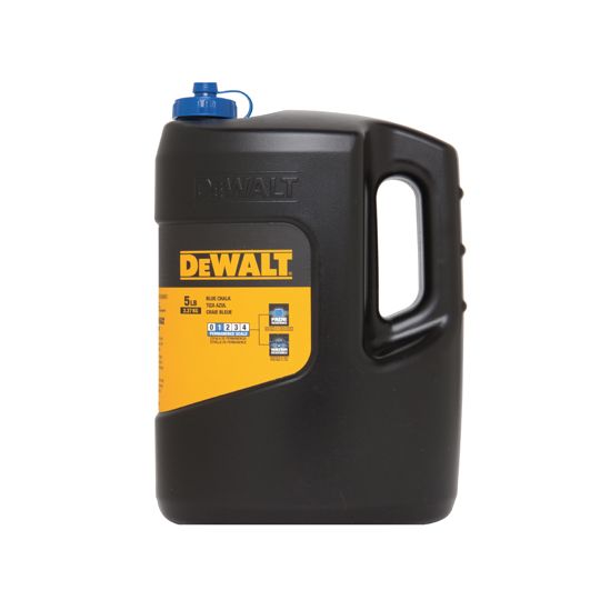 DeWalt Chalk - 5 Lb. Bottle Blue