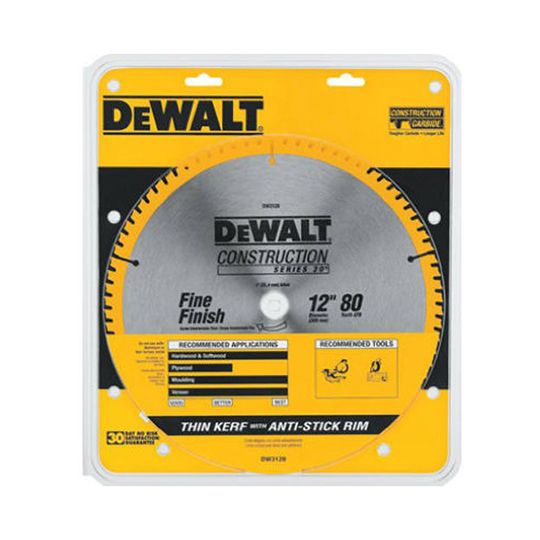 DeWalt Series 20 12" 80T Thin Kerf Saw Blade