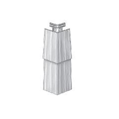 Royal Building Products Single 7" Cedar Shingle Corner Post