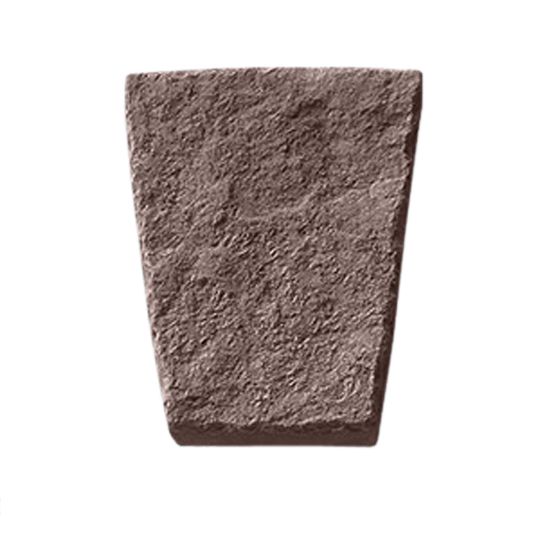 Stone Craft Industries 5-1/2" x 10" x 8" Keystone Espresso