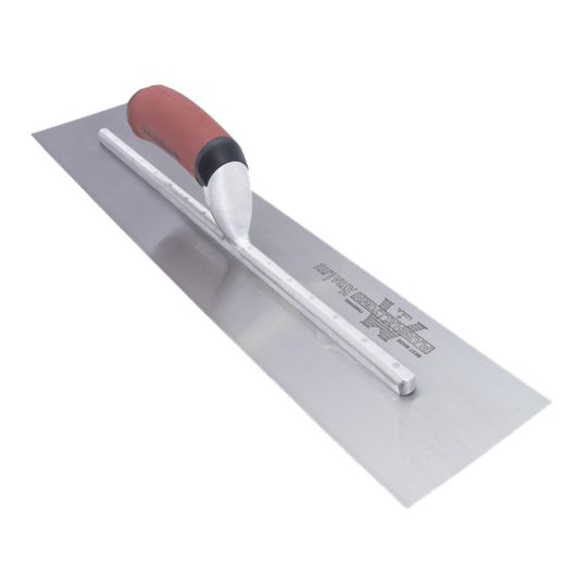 Marshalltown 20" x 4" Finishing Trowel with Curved DuraSoft&reg; Handle