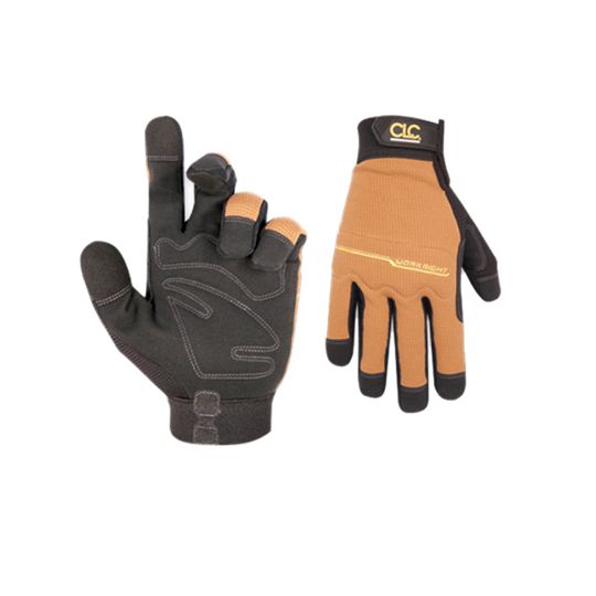 Custom LeatherCraft Medium Workright High Dexterity Flex Grip Work Gloves