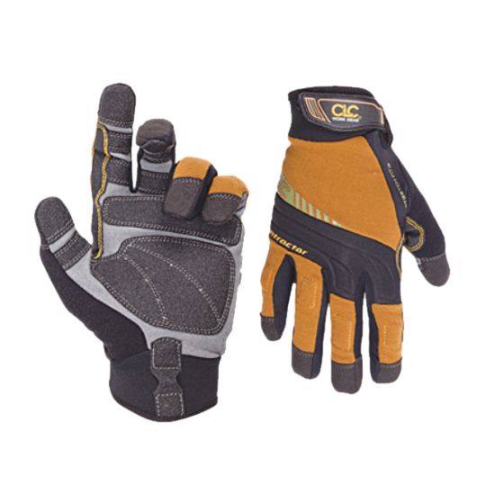 Custom LeatherCraft X-Large Flex Grip Contractor Gloves