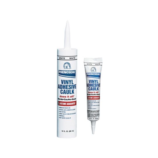 Phenoseal 102 All-Purpose Vinyl Adhesive Caulk White